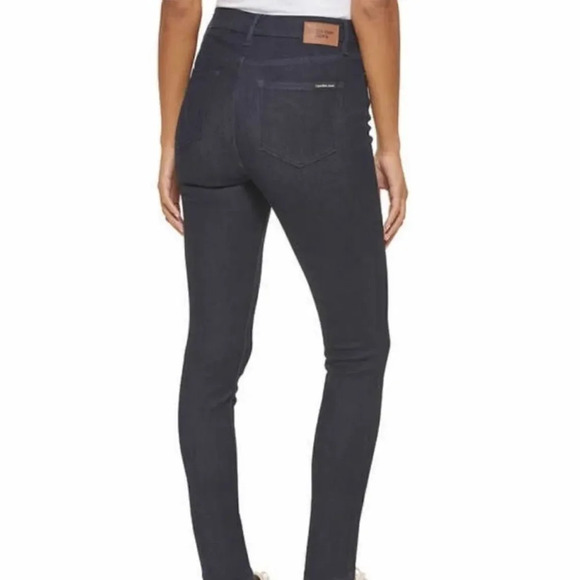 Calvin Klein Jeans Ladies High Rise Denim - Picture 2 of 16